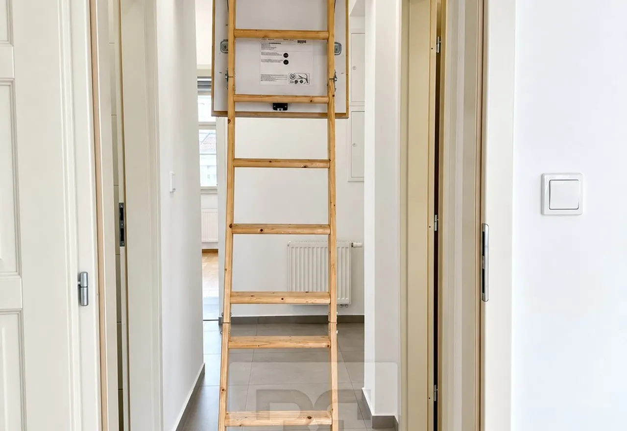attic storage space entry