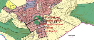zemní plán Žernov