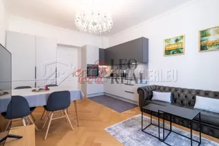 Obývací pokoj s kuchyňským koutem