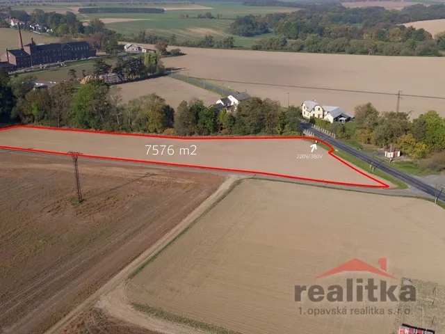 Prodej stavebního pozemku 7 575 m²