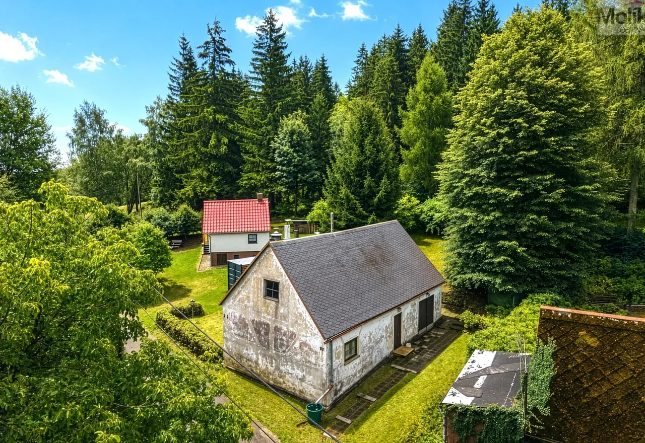Pohled na chalupu