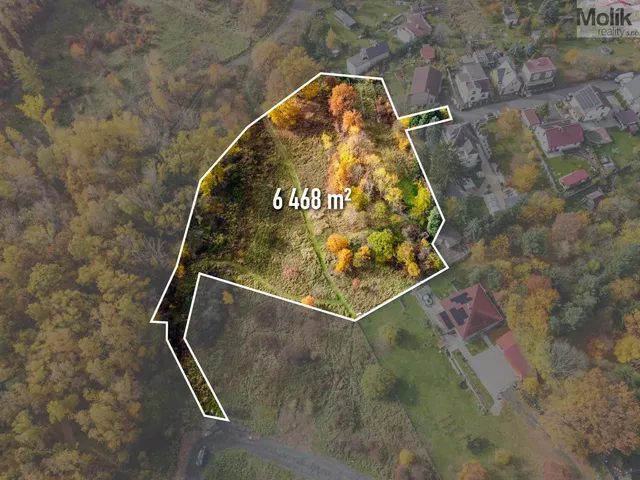 Prodej stavebního pozemku 6 468 m²