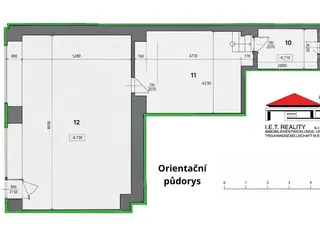 Orientační půdorys