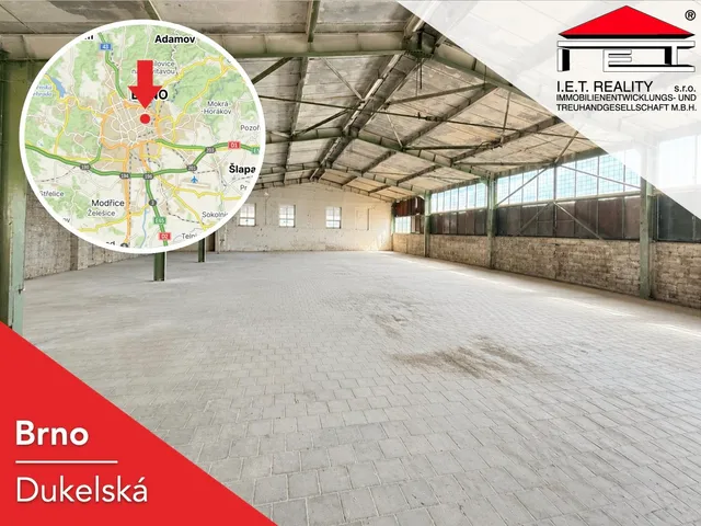 Pronájem skladu 554 m²