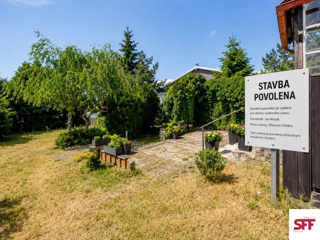 Prodej stavebního pozemku 857 m²