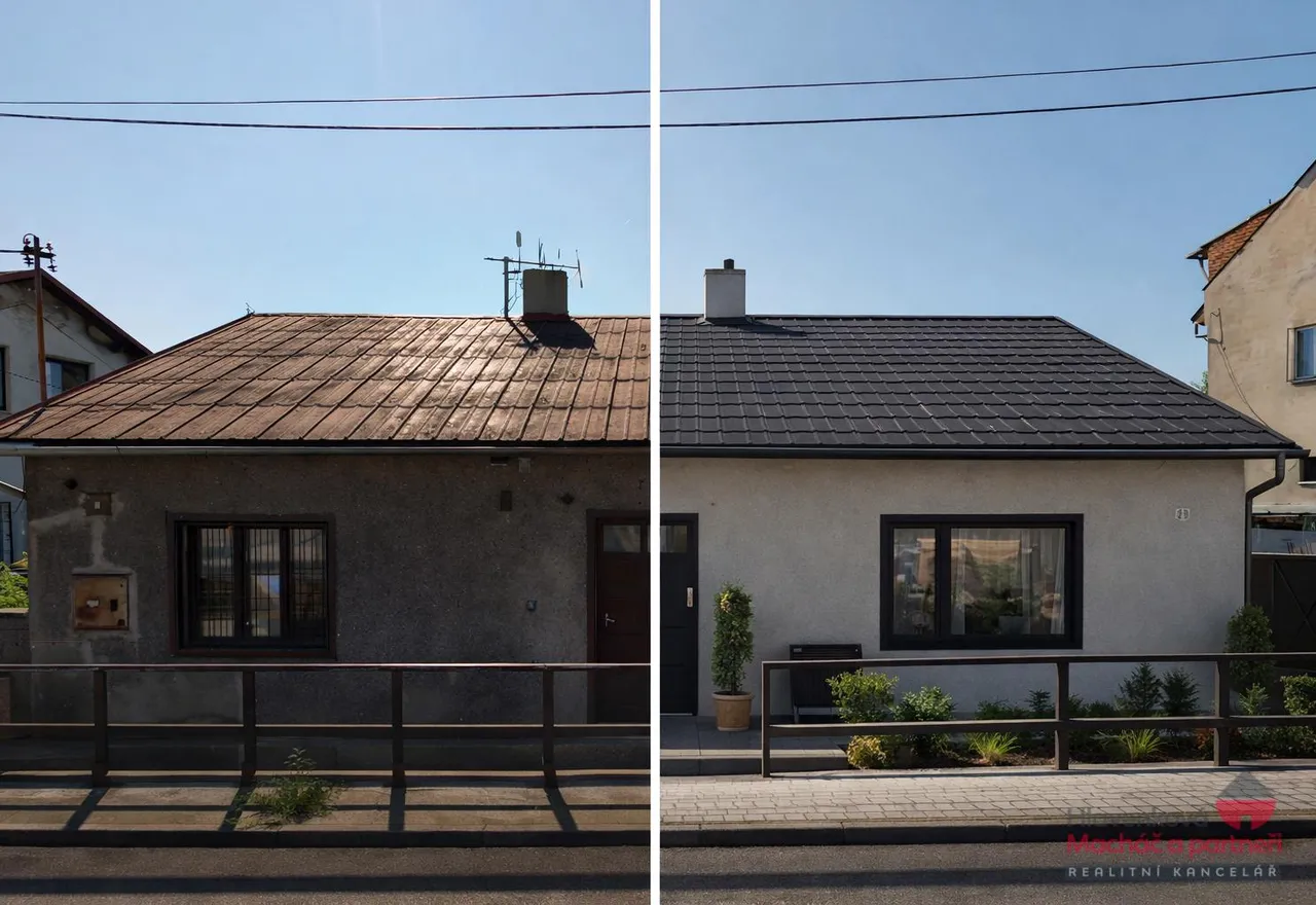 Před a po renovaci domu.jpg